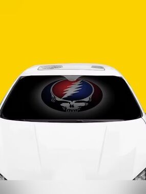 NWT Steal your Face - Grateful Dead Car Sun Visor